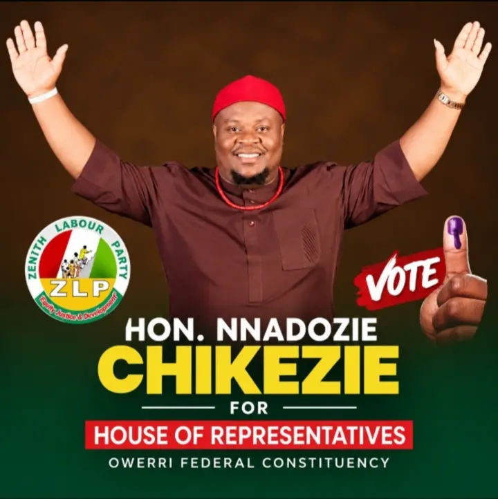 Nnadozie Chikezie campaign artwork