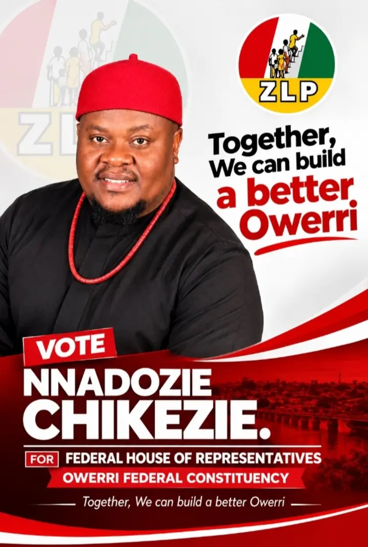Nnadozie Chikezie campaign artwork