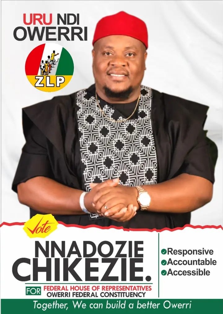 Nnadozie Chikezie campaign artwork