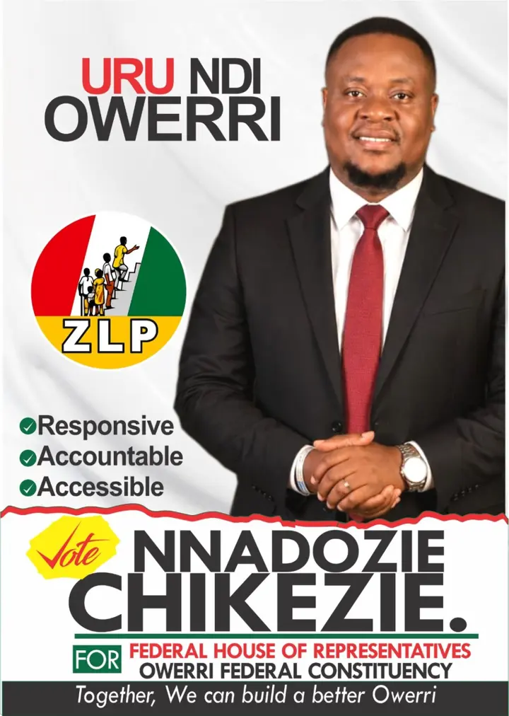 Nnadozie Chikezie campaign artwork